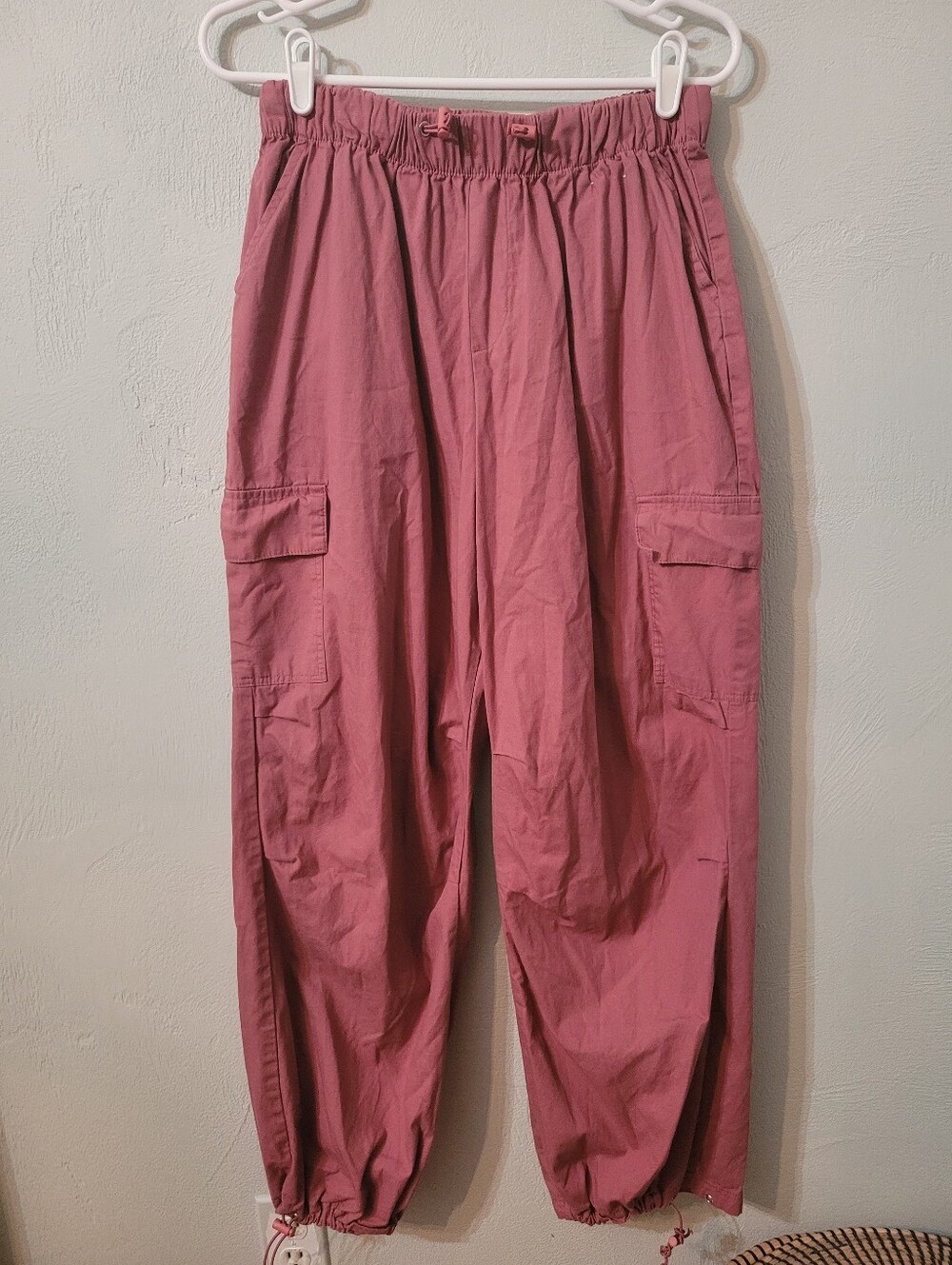 Rachel Paige Soft Comfortable Cargo Pants Size M New Without Tag! 100% Cotton!